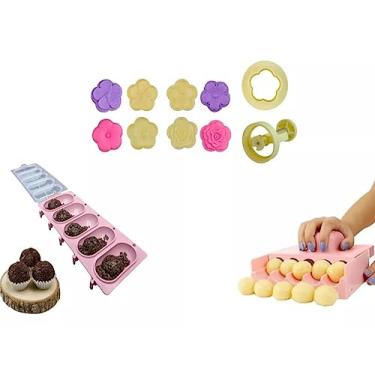 Imagem de Kit Blue Star Enrolador 16g + Chocalho E Ejetor Brigadeiro