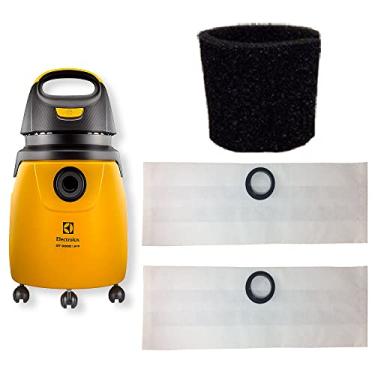 Imagem de 3 Saco Descartável + Filtro Permanente para Aspirador de Pó Electrolux GT3000 e GT30N Novo - Bocal de 4,5cm