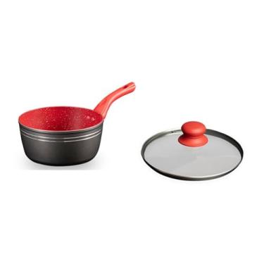 Imagem de Panela Alta Redsilver 20cm Com Tampa Para Todos os Tipos de Fogões
