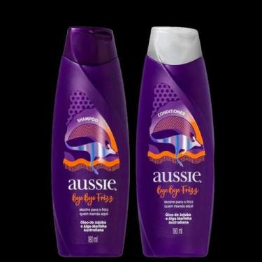 Imagem de Kit Shampoo E Condicionador Bye Bye Frizz 360ml - Aussie