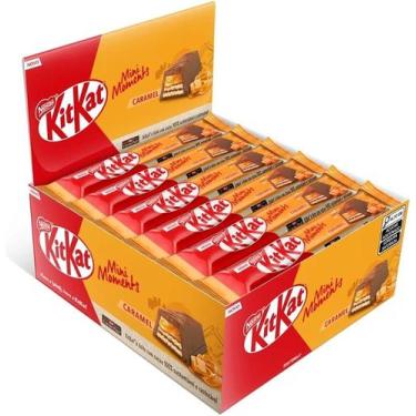 Imagem de Chocolate Kitkat Mini Moments Caramelo 34.6G Com 24 Unidades Nestle