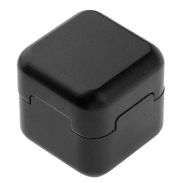 Imagem de Luzhengyang Suporte de giz portátil para taco de bilhar | Estojo de alumínio para giz de bilhar | Acessórios de Snooker para Giz Fácil | Serve na maioria das principais marcas | Ótimo para torneios -