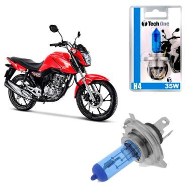 Imagem de Lâmpada Para CG 160 Super Branca H4 35w Efeito Xenon Tech One - BR18