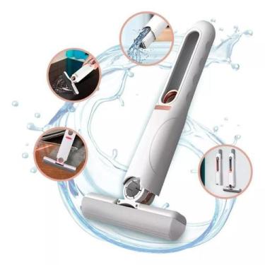 Imagem de Mini Mop Pia Rodo Esfregão Absorvente Portátil Limpeza - Mini Mop Port