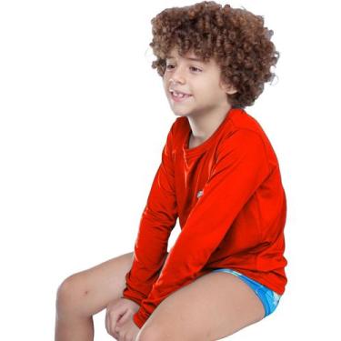 Imagem de Blusa Infantil Uv50+ Térmica Menino Proteção Solar Segunda Pele - The 