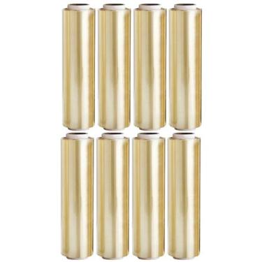 Imagem de 8 un bobina plastico filme pvc esticavel 28 cm x 300 metros - E A COST