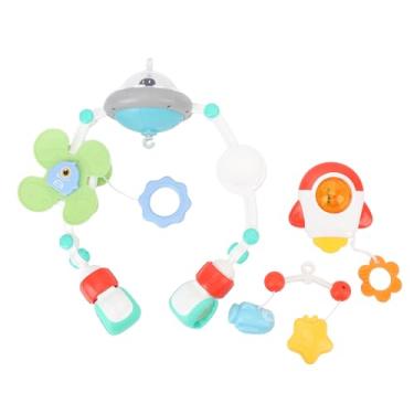 Imagem de Móvel de Berço Musical Com Design Clássico Giratório, Chocalhos e Brinquedos Calmantes, Melodias Calmantes para o Sono do bebê, Brinquedo Ideal para Pendurar No Berço para Bebês