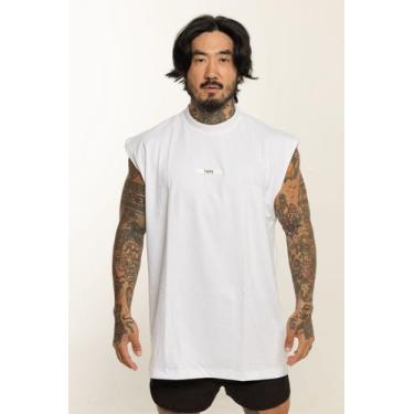 Imagem de Regata Oversized Rubber - thpe store, Branco, M