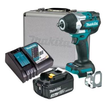 Imagem de Chave De Impacto 1/2 18v Dtw700 18v Maleta Makita Biv
