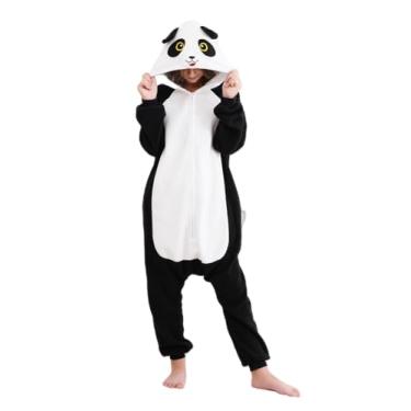 Imagem de ZephyrPourset Pijama adulto animal panda fantasia cosplay peça única roupa de dormir roupa de dormir GG