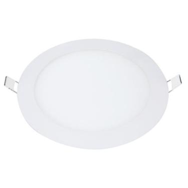 Imagem de Plafon Led Embutir Redondo 12w Branco Frio Bivolt - Avant, Branco