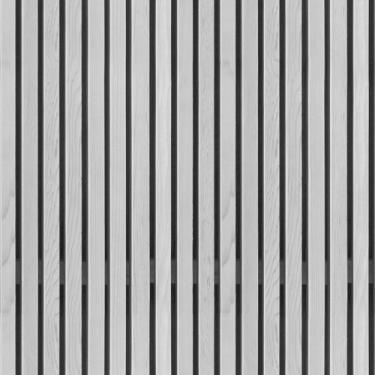 Imagem de Papel De Parede Adesivo Ripas De Madeira Branco Lavável - Criptonita, 