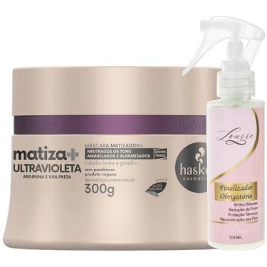 Imagem de Kit Matiza+ Máscara Ultravioleta 300ml + Finalizador Obrigatório Lourr