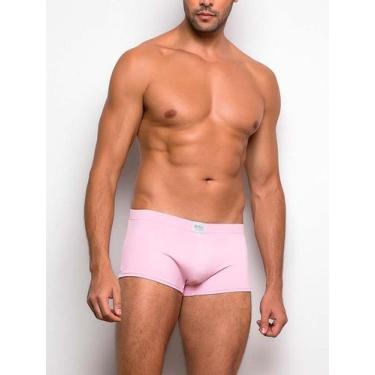 Imagem de Cueca Boxer Tradicional microfibra cores - brand, P, Rosa