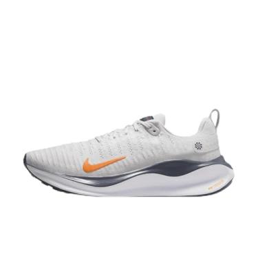 Imagem de Nike Tênis unissex Reactx Infinity Run 4, Platinum Tint Thunder Blue Summit Branco Total Oran, 39