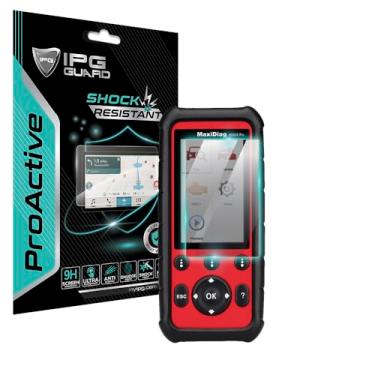 Imagem de IPG Película protetora de tela ProActive Made for Autel MaxiDIAG MD808 Pro 10.2 cm com rigidez 9H, película nano-cerâmica, ultra responsiva e alta nitidez para MD808Pro