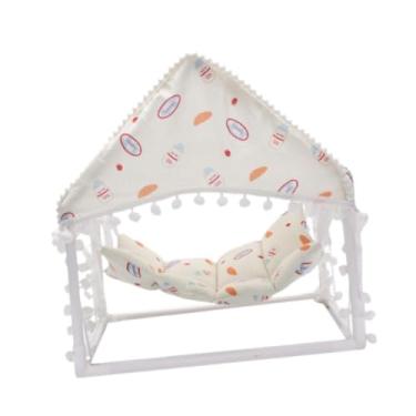 Imagem de Generic Hamster Hammock Small Animal House Nest Pet Bed Non Slip Pet Ten Icret Porct Ced, por brincar de furões de descanso para descansar