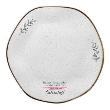 Imagem de Prato Raso Em Porcelana Ryo Caminhos 27cm Oxford - Exclusivo