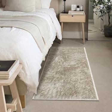 Imagem de 1 Tapete Quarto Beira Cama Antiderrapante 50 x 100 Oa Cl Pl - IDEALIZA