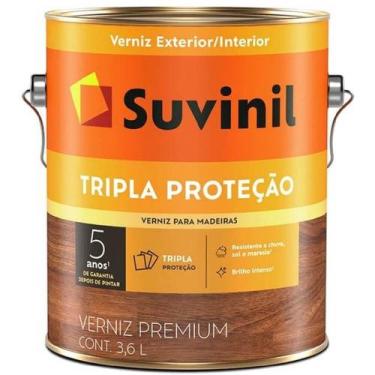 Imagem de Verniz Filtro Solar Tripla Proteção Brilhante 3,6 Litros - 53388369 - 