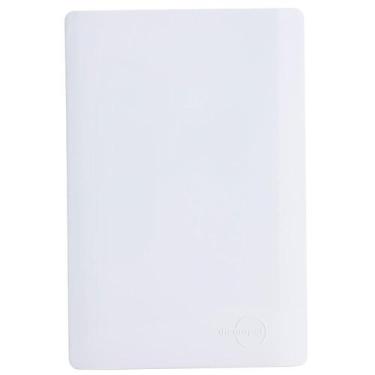 Imagem de Placa 4x2 Cega Branco da Linha Novara - 1100-42 - DICOMPEL - Ekron