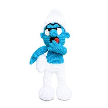 Imagem de Smurf Soneca em amigurumi