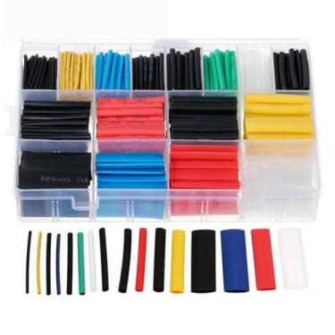 Imagem de Kit 580 Termoretratil Termo Retrátil Espaguete Isolante C Cx - GEOBER