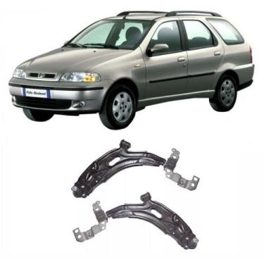 Imagem de Bandeja Fiat Palio Weekend Dianteira C/ Barra (1996 Até 2000) Impacto 