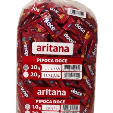 Imagem de Mini Pipoca Doce c/ 100 unidades 10gr Aritana Festa junina