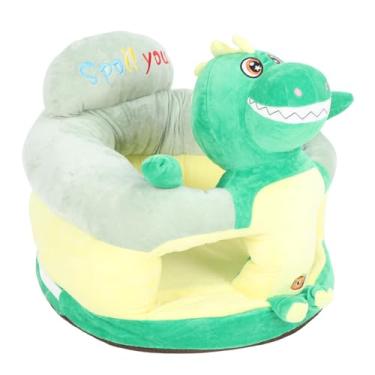 Imagem de Naroote Sofá Com Piso de bebê para bebê, sofá de Suporte para Interiores Com Uma Postura de Desenho Animado e Confortável e Macio (Dinossauro)
