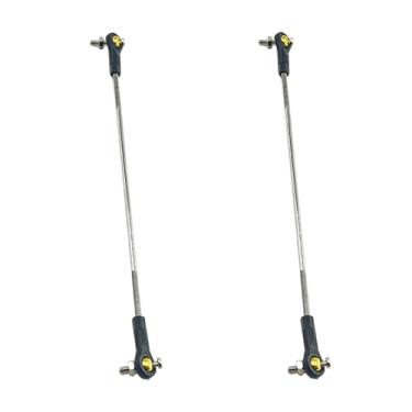 Imagem de Gracilaria 2PCS RC Toy Push Rod Adjustable Tie Rods Ball Head Joint Servo Linkage Link Rod for RC Airplane Helicopter Car Boat DIY Model Toy Parts (M2x150mm)