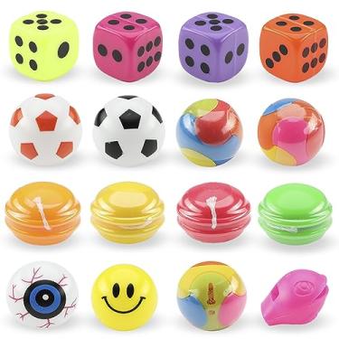 Imagem de Entervending Brinquedos A Granel - 50 Peças Mini 1,1" Lembrancinhas De Festa Para Crianças Prêmios Aniversário Presentes Pequenas Enchimentos Pinhata Saco Guloseimas Ovos Páscoa Máquina Venda Automá