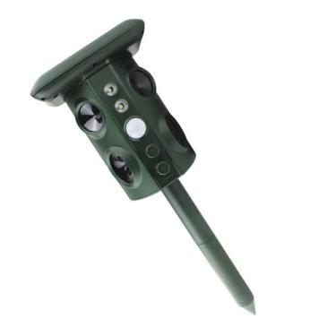 Imagem de Repelente Solar Ultrassonico Infravermelho Sensor Proximidade Afasta B