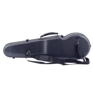Imagem de Estojo Formato de FIBRA para Violino 4/4 - PRETO