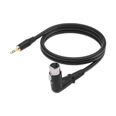 Imagem de JunZheHub Cabo Conector de áudio Fêmea de 3,5 Mm para XLR para Uso em Microfone E Mixer, 100cm