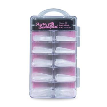 Imagem de Molde F1 Bailarina Unhas de Gel, Arte Sedução, 100 Unidades