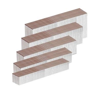 Imagem de HW HAMWOO Pregos de cabeça T marrons de calibre 18, pregos galvanizados de 18 GA para pistolas de pregos sortidos. Adequado para a maioria das marcas de calibre 18 para pregador pneumático elétrico