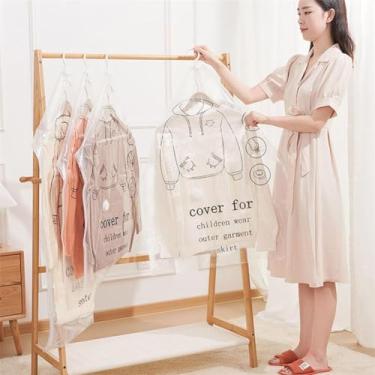 Imagem de Cabide Saco à Vácuo Protetor Reutilizável Hermético