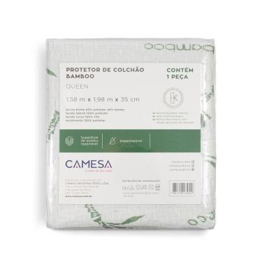 Imagem de Protetor De Colchão Impermeável Queen Blend Bamboo