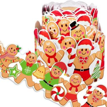 Imagem de Cenefa Navideña de Jengibre Panelee 21 m x 7,5 cm