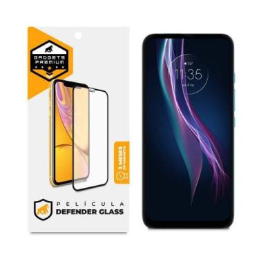 Imagem de Película Defender Glass para Motorola Moto One Fusion - Preta - Gshiel
