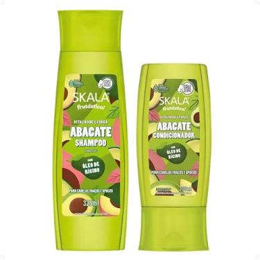Imagem de Kit Shampoo 325ml + Condicionador 200ml Skala Bomba Abacate