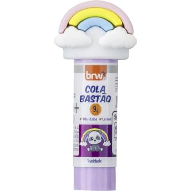 Imagem de Cola em Bastão, BRW, Joyful com Ponteira, 9 Gramas, Sortido, Display com 12