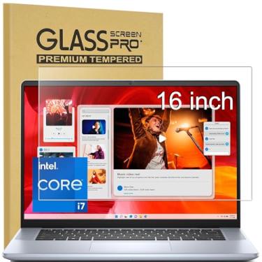 Imagem de KEANBOLL Protetor de tela de vidro temperado de 16 polegadas compatível com outros laptops de 16 polegadas e monitor portátil com proporção de 16:10, ultra transparente e proteção de vidro temperado