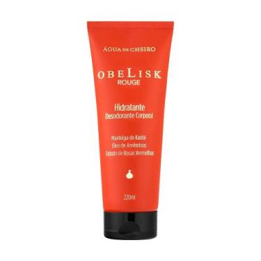 Imagem de Deo colônia obelisk rouge água de cheiro perfume e creme corporal hidr