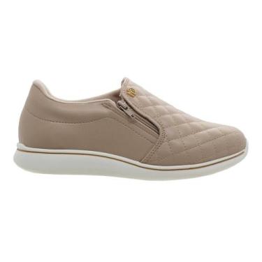 Imagem de Tênis Casual Slip On Feminino Modare 7358.224 Bege, 37, Bege