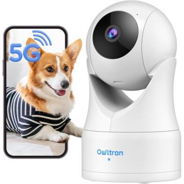 Imagem de Câmera de segurança interna Owltron 5MP WiFi AI Tracking