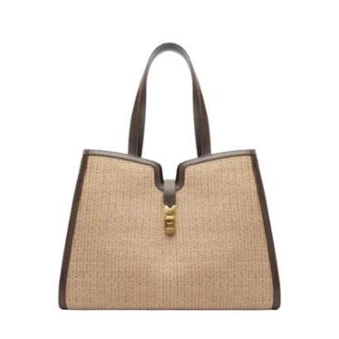 Imagem de Bolsa Arezzo Shopping Natural Palha Grande Encaixe-Feminino