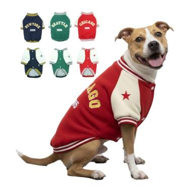 Imagem de LUVMOJO Jaqueta de inverno para cães XXL – Casaco de lã para animais de estimação de meninas e meninos, roupa quente de encaixe com forro grosso para cães grandes, roupas esportivas para cães para