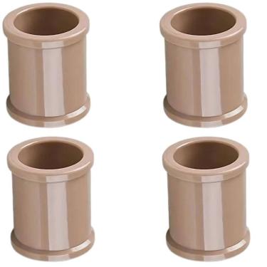 Imagem de Luva Pvc 20Mm Soldável Conexão Encanamento Kit 04 Un